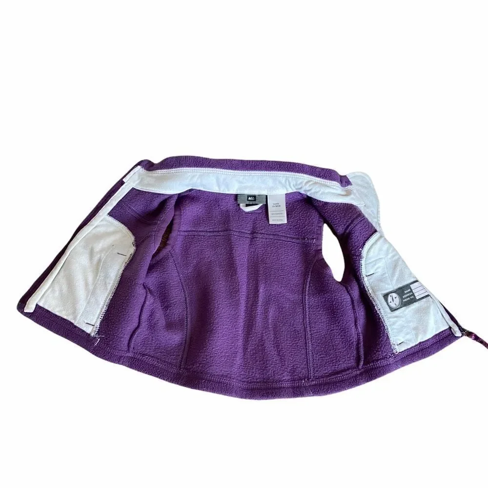 REI Purple Fleece Vest Size 18 Months